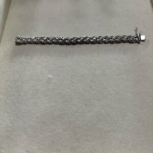 Sterling silver bracelet.